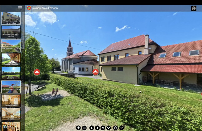 Virtuální prohlídka ZŠ