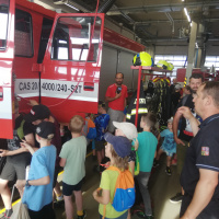 Výlet s exkurzí hasičské stanice Přerov