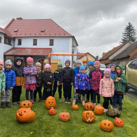 Halloween v mateřské škole a návštěva arbotera