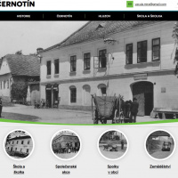 Web o historii Černotína a Hluzova 1