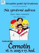 Komedie "Na správné adrese" - Divadlo Tyl Drahotuše 1