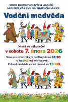 Vodění medvěda v Hluzově 1