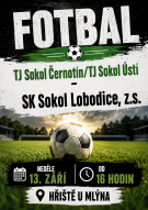 Fotbal  TJ Sokol Černotín/TJ Sokol Ústí - SK Sokol Lobodice, z.s.  1